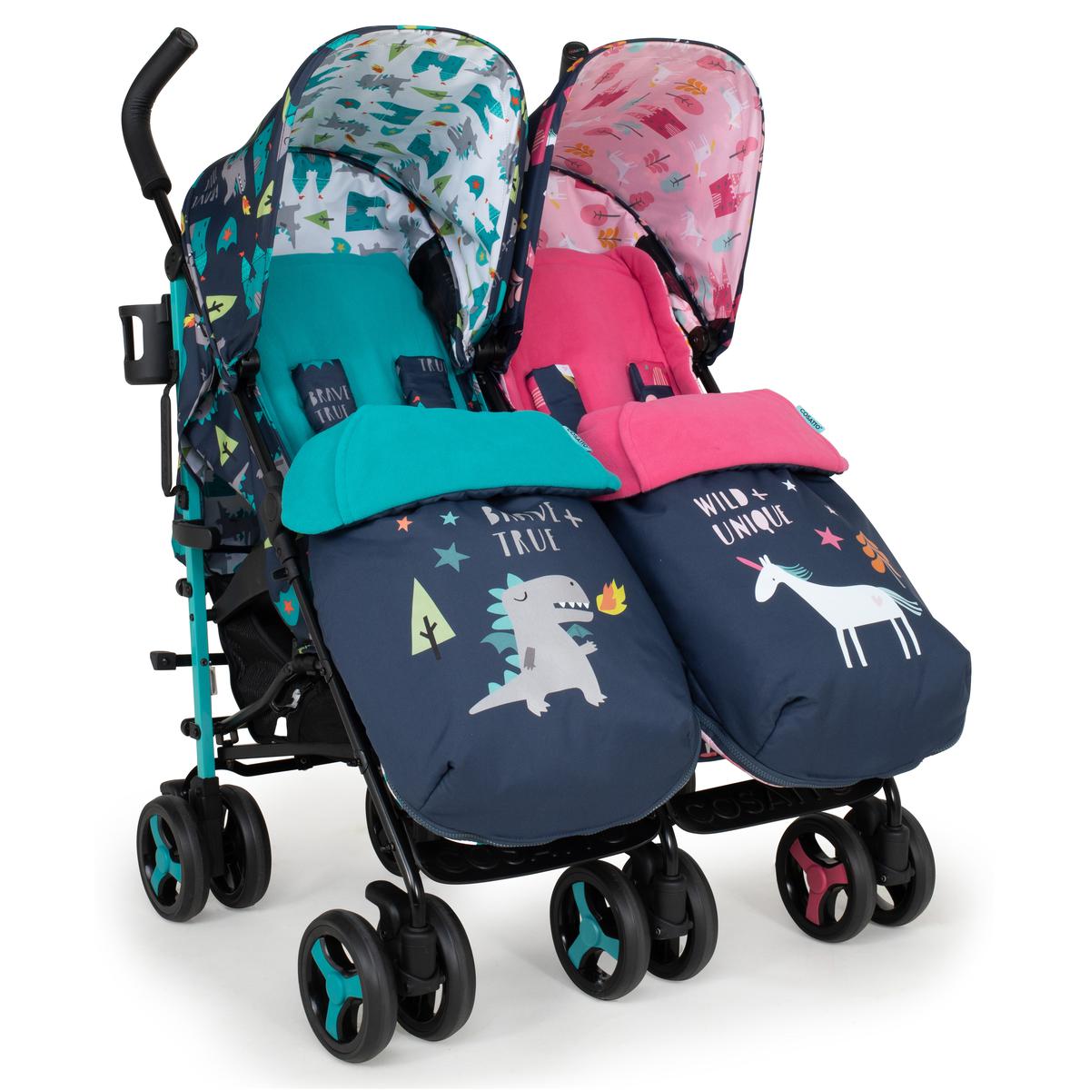 Koochi best sale double buggy